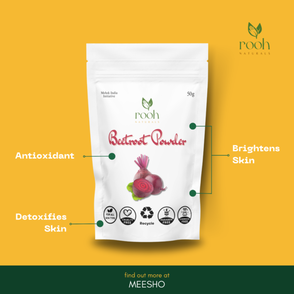 Rooh Naturals Beetroot Powder