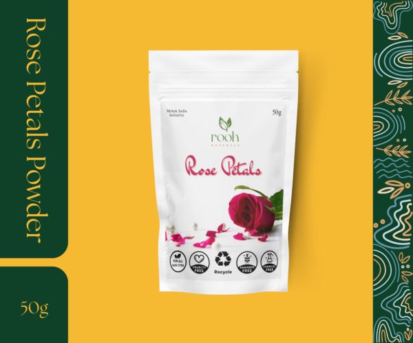 Rooh Naturals Rose Petals Powder