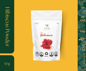 Rooh Naturals Hibiscus Powder