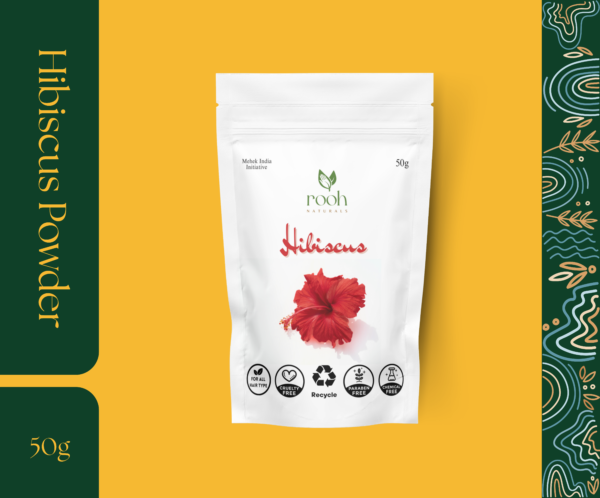 Rooh Naturals Hibiscus Powder